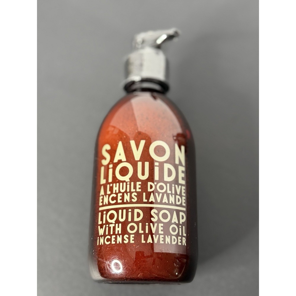 Savon Liquide Soap With Olive Oil And Incense Lavender Compagnie De France 300ml